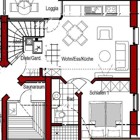 Apartament Piratennest-1 Zingst